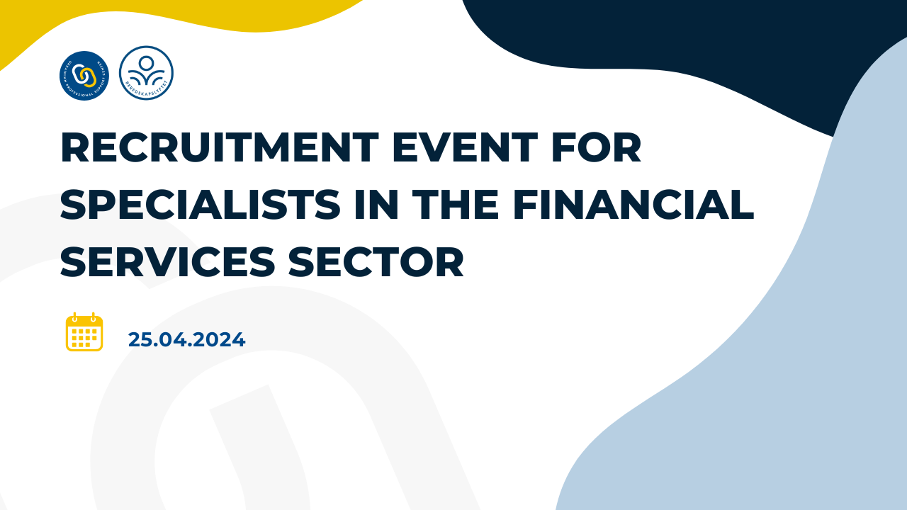 RECRUITMENT EVENT FOR SPECIALISTS IN THE FINANCIAL SERVICES SECTOR - UPSC